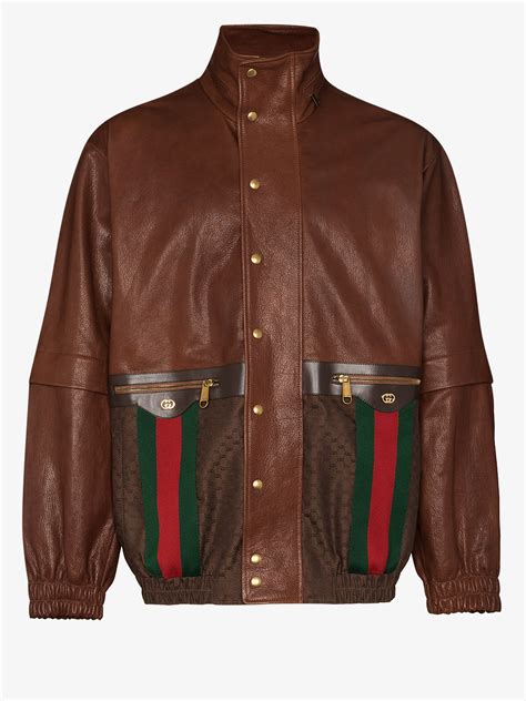 mens long gucci coat|Gucci men jackets for sale.